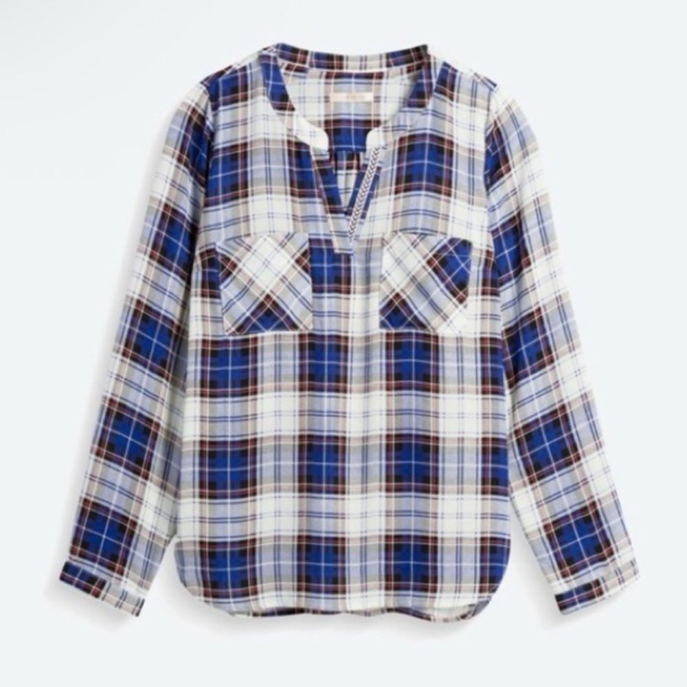 Skies are Blue Plaid Shirt